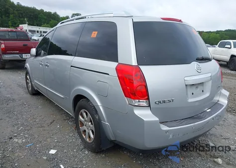 2009 Nissan Quest 3.5 S from USA, damaged, VIN 5N1BV28U59N103097